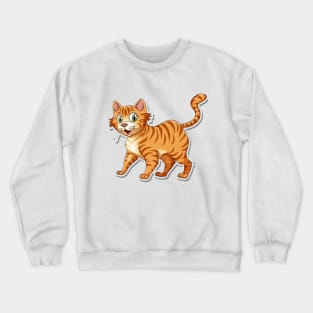 Cat Crewneck Sweatshirt